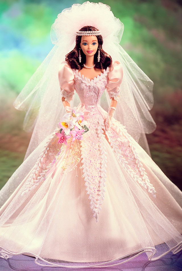 Blushing Orchid Bride Barbie Doll