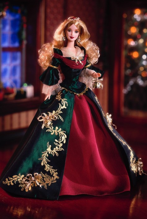 Holiday Treasures Barbie Doll 2000