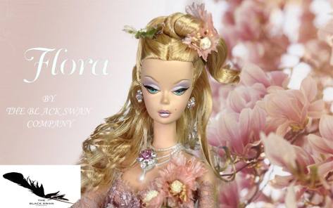 Flora OOAK Barbie Doll (The Black Swan Company)