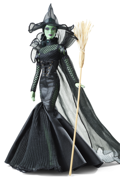 The Wizard of Oz Fantasy Glamour Wicked Witch of the West Barbie Doll