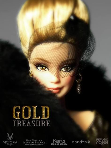 Golden Treasure OOAK Barbie Doll