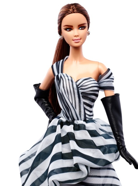Chiffon Ball Gown Barbie Doll